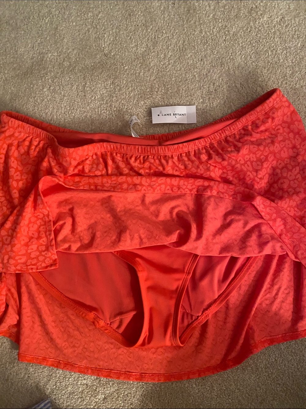Lane Bryant NWT size 22 skirted swim bottoms